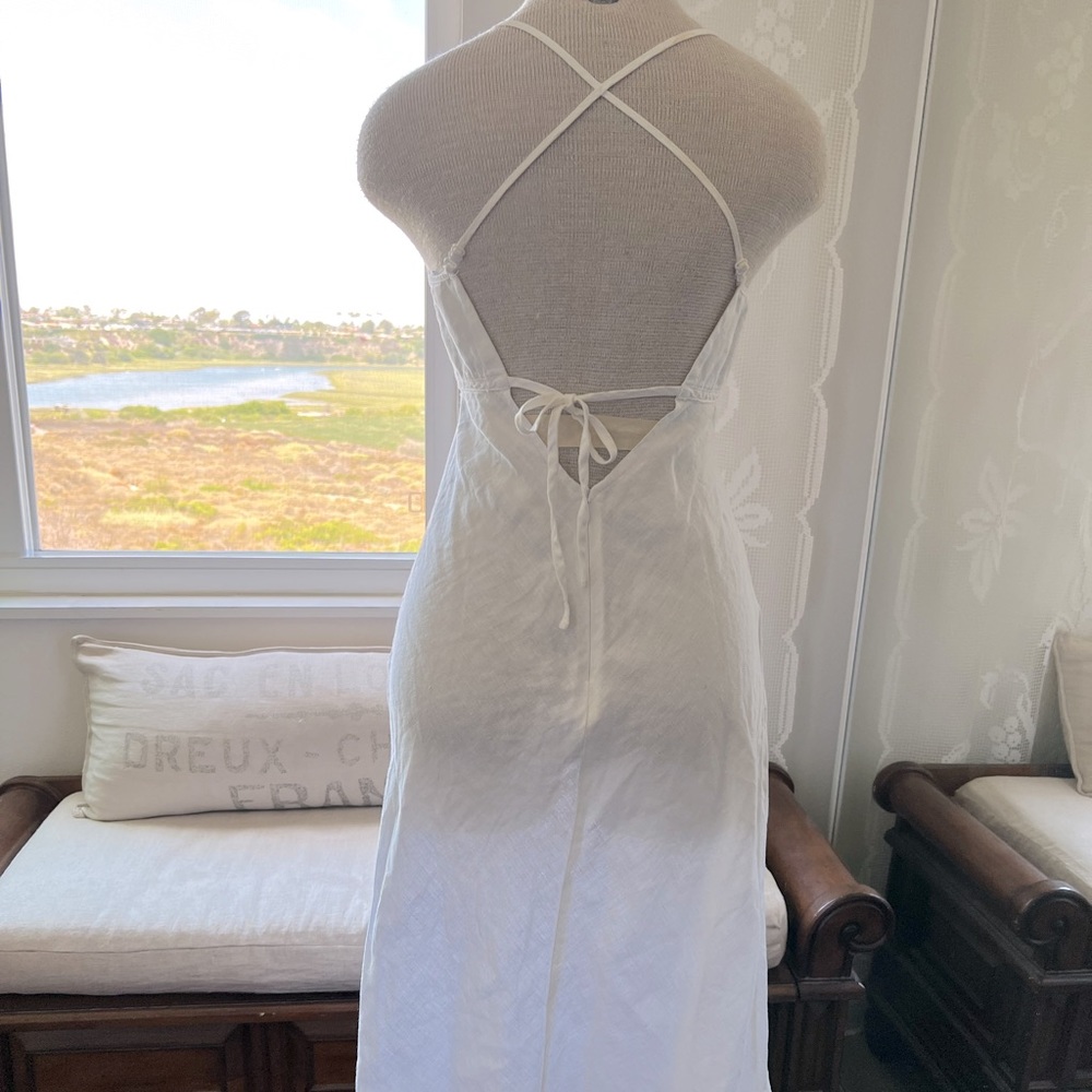 French Connection FCUK Linen Slip dress